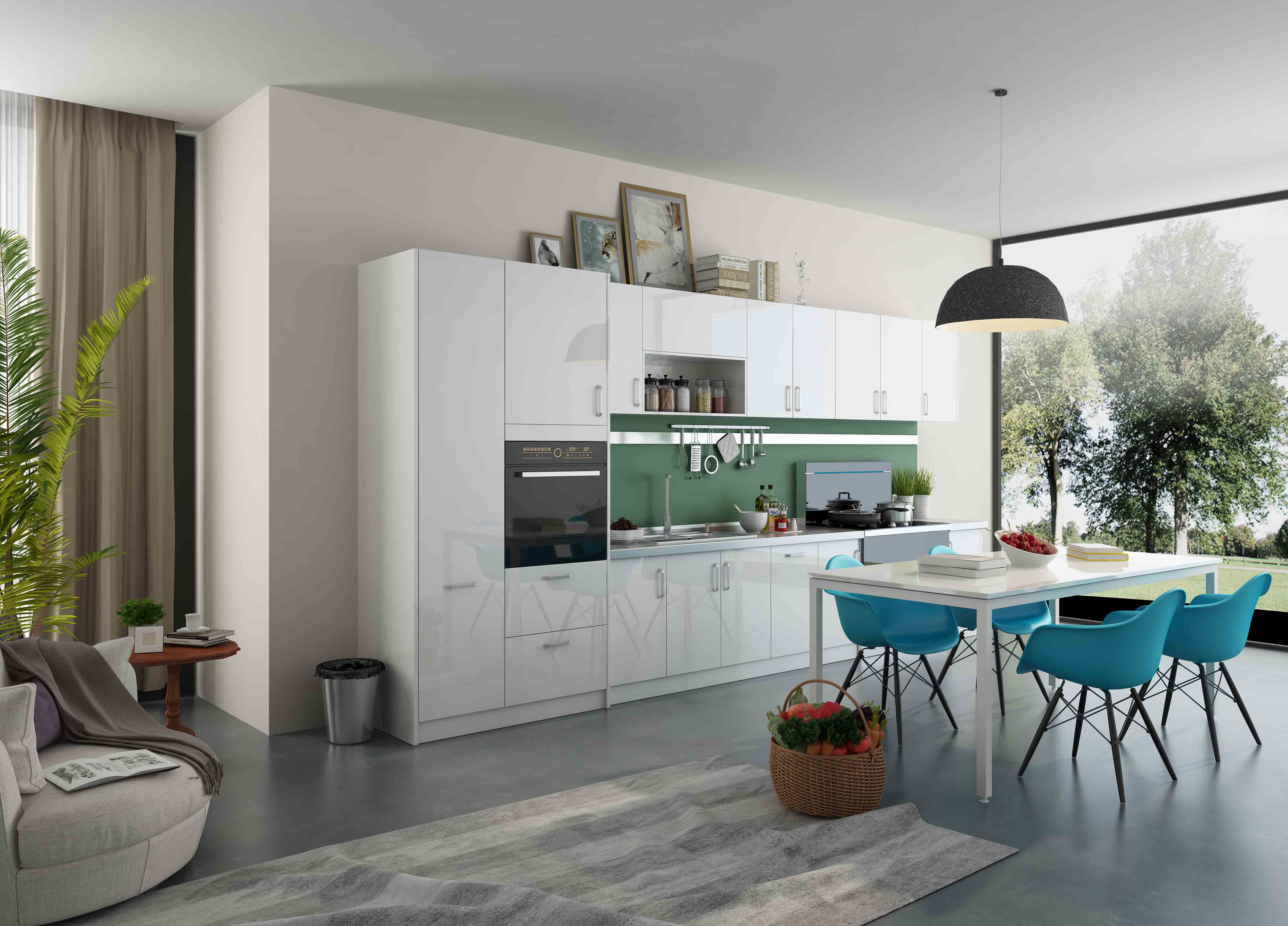 Modern White Lacquer Cabinets Modern White Lacquer Cabinets