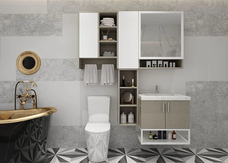 Extend the counter over the toilet