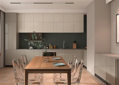 Modular Gloss Cabinet κουζίνας