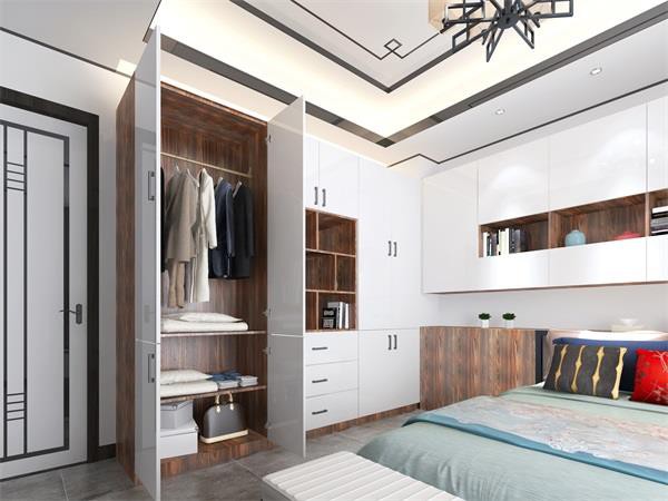 Οικονομική ξύλινη ντουλάπα