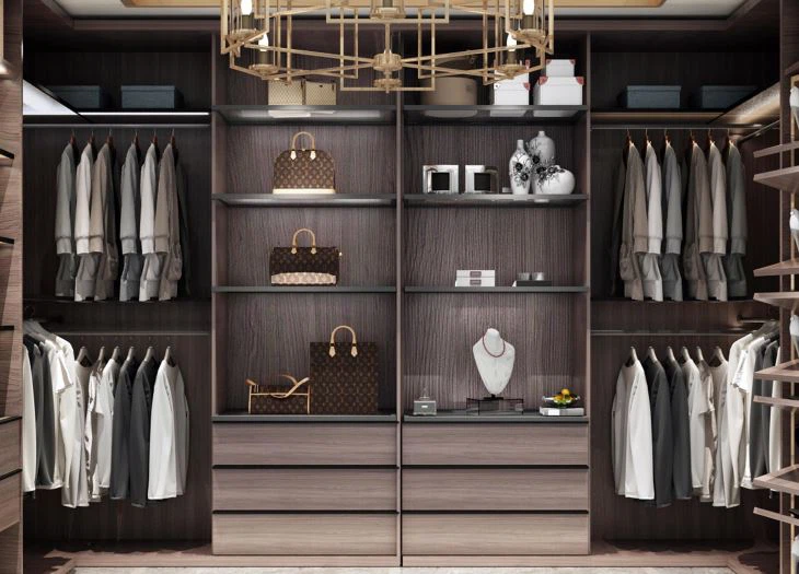 closet melamine lacquered wood grain urban modern functional accessory craft cabinet