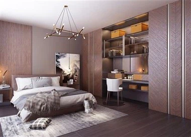 Μινιμαλιστική κύρια ντουλάπα υπνοδωματίου